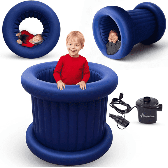 Cloudbounce Barrel Roll Sensory Chair – Calming Vestibular | Deep Pressure | Reinforced 2025 Edition | Durable, Easy to Clean