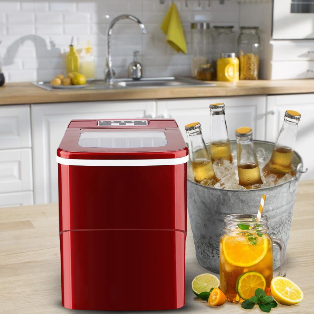 Ice Maker Machine for Countertop, Portable Ice Cube Makers, Make 26 lbs ice in 24 hrs,Ice Cube