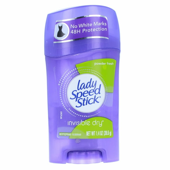 Lady Speed Stick Déodorant Sec Invisible pour Femme 48 Heures de Poudre Fraîche