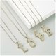 thumbnail image 2 of Luxury Charm Alloy Zircon A-z Crown Alphabet Pendant Chain Necklace Punk Hip-hop Fashion Woman Man Initial Name Jewelry Gift--Letter U-Product code 39 Letter U, 2 of 4