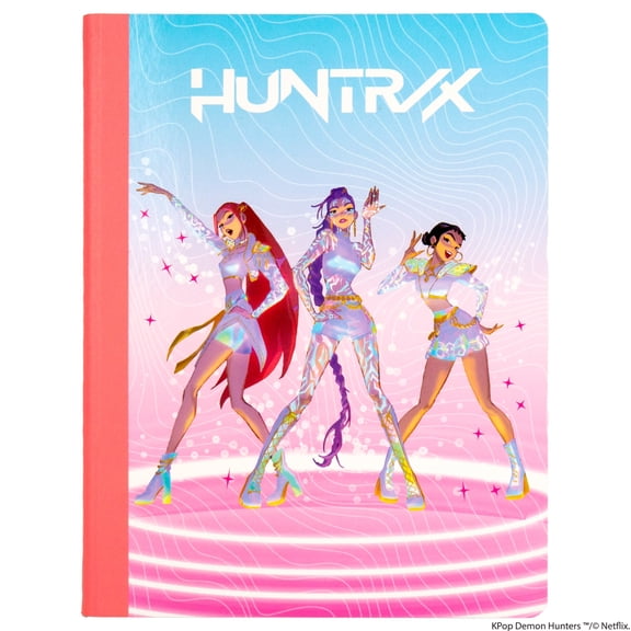 Netflix KPop Demon Hunters™ Composition Notebook, 80 Wide-Ruled Pages