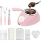 thumbnail image 1 of Melting Fondue Set,mini Electric Chocolate Melting Pot,chocolate Fondue Fountain,warmer Machine For Milk Chocolate,cheese,butter,candy_L28, 1 of 5