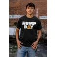 thumbnail image 4 of Pizza Hump Day Office Job Funny Work Plus Size Crewneck Graphic Tee Shirt Brisco Brands 2X, 4 of 5