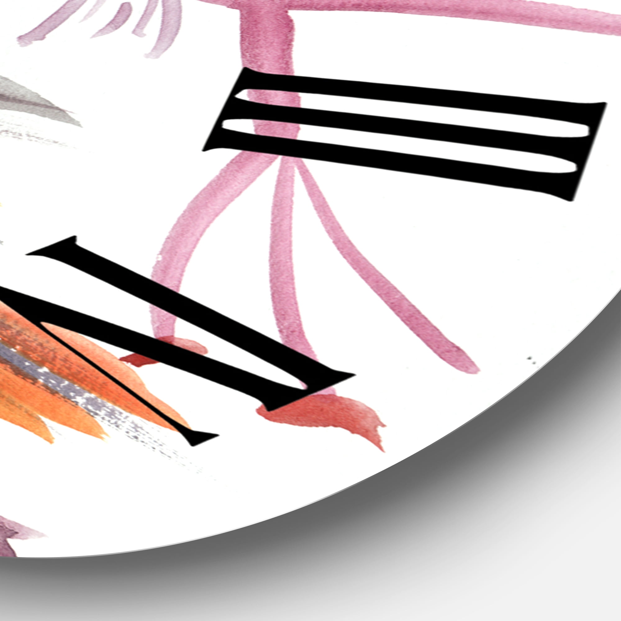 Designart 1 in Quartz Traditional Wall Clock