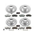 thumbnail image 3 of PowerStop Front and Rear Z36 Truck & Tow Carbon-Fiber Ceramic Brake Pad and Drilled and Slotted Rotor Kit Fits: Select Models K7305-36, 3 of 9