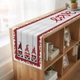 thumbnail image 6 of Table Runners 72 Inches Long Dress Scarves, Valentine's Day Farmhouse Kitchen Table Runner, Coffee Tablerunners, Vintage Love Heart Romantic Roses Gnomes 16x72 Inch, 6 of 9