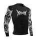 thumbnail image 2 of Camiseta de compresión con estampado 3D para hombre, camisa muscular de manga larga, ropa deportiva atlética, camisetas cortas, camiseta de entrenamiento de secado fresco, 2 of 5