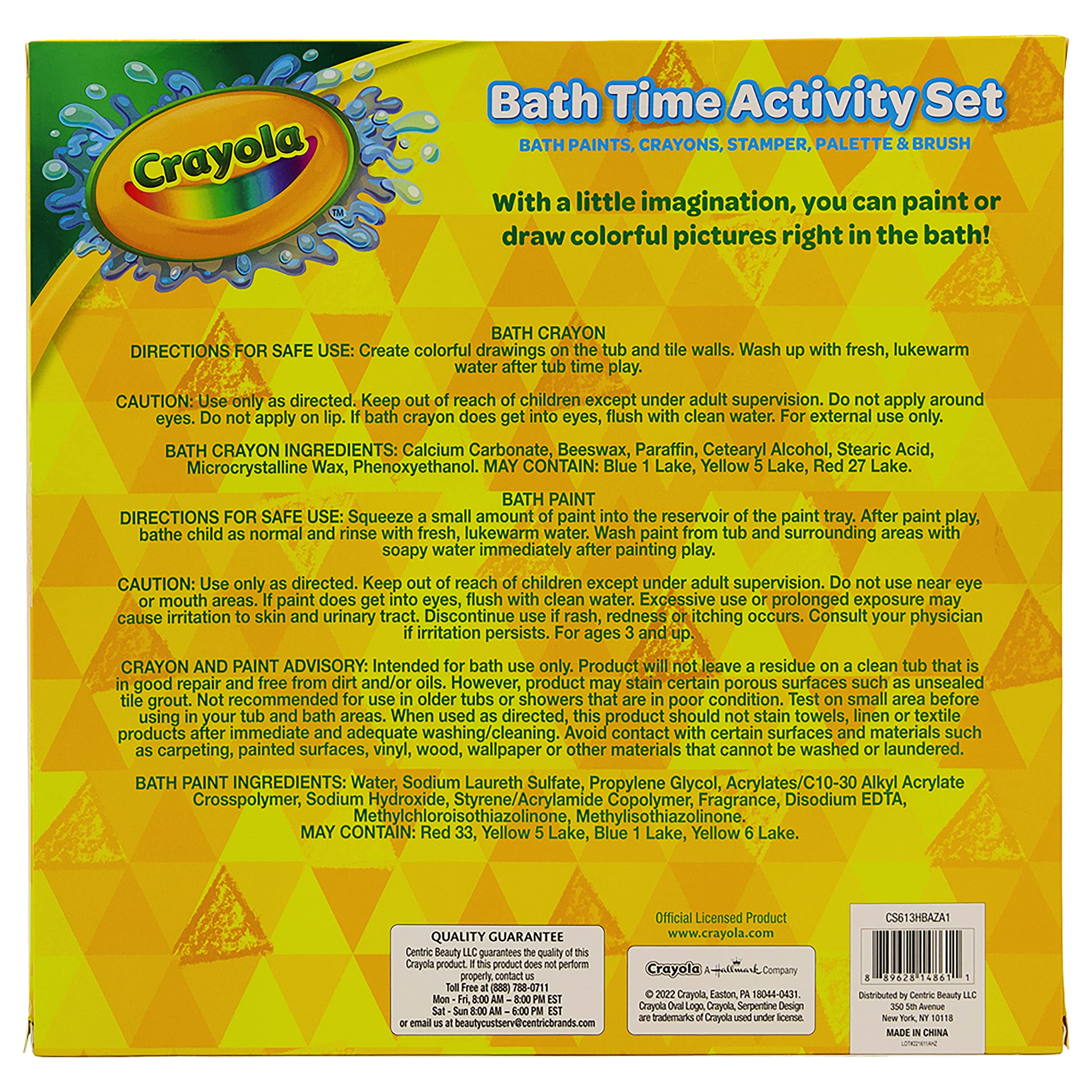 Crayola Bath Activity Pack (12 Pieces) Only $3.48! (Reg $9.98) -  Freebies2Deals
