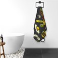 thumbnail image 5 of Cotton Bath Towels for Bathroom - Cute Hamburger Beef Vegetables Microfiber Quick Dry Towels for Body Bath Sheets, Personalized Beach Towel, Soft Shower Towels for Travel Home Beach 27*55in, 5 of 7