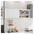 thumbnail image 7 of Metal Storage Cabinet White Wall Cabinets with Shelf and Locking Door - Wall Mounted Storage Cabinet for Garage Warehouse Home Office - Assembly Required, 7 of 7
