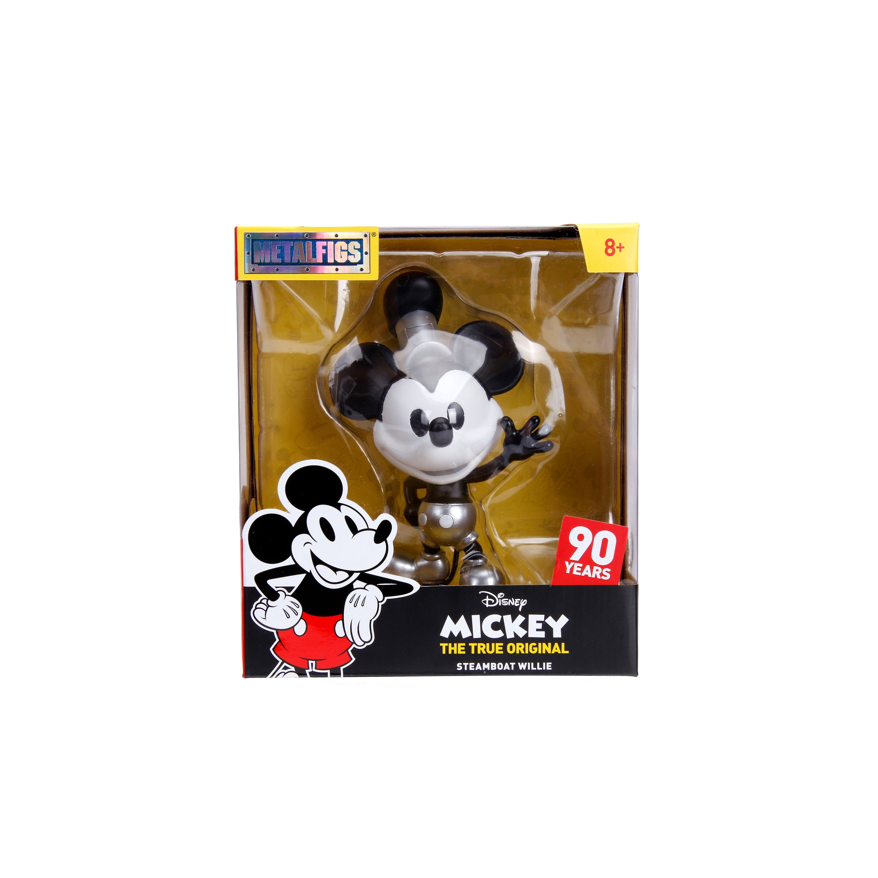 Disney Steamboat Willie Mickey 90th Anniversary Diecast Action