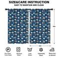 thumbnail image 2 of Blackout Kids Curtains,Cartoon Construction Vehicles Animals Childrens Insulated Curtains Set Of 2,Bedroom Essentials,Toddler Room Decor 52"x84", 2 of 5