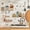 MS2126, variant on Kitchen Wall Stickers Fun Design Cook Utensils Home Decoration Restaurant