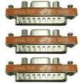 thumbnail image 1 of 3X DB9 Female to DB25 Male Mini Serial Port Cable Adapter Gender Changer, 1 of 7
