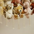thumbnail image 4 of Stuffed Animal Storage Hammock or Net - Toy Hammock Net for Stuffed Animals Corner - Hanging Stuff Animal Organizer Holder Ideas for Plush Plushie Display, 4 of 7