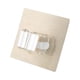 thumbnail image 5 of Moyic Soporte de pared para fregona de baño, inodoro, cocina, mango de fregona, colgador adhesivo de PVC montado en la pared Blanco transparente PC 1 2Conjunto, 5 of 6