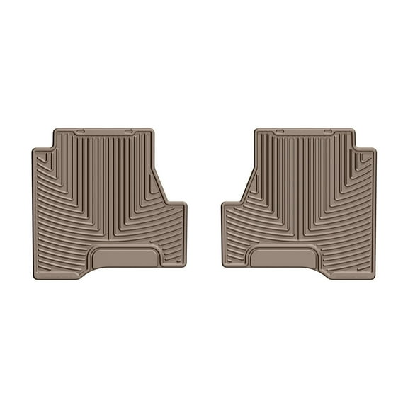 WeatherTech All-Weather Floor Mats compatible with Nissan Xterra, Pathfinder - 2nd Row, Tan