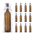 thumbnail image 1 of Uxcell 30pcs Bolsas de Vino de Organza, 15x5.5" Bolsas de Regalo de Malla con Lazo para Bodas y Cumpleaños, Blanco, 1 of 7
