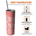 thumbnail image 6 of 20 OZ Skinny Tumbler Coffee Travel Mug with Straw,Thermal with Lids for Hot and Cold Drinks for Outdoor Sports Wedding, 6 of 7