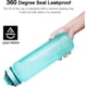 thumbnail image 4 of Botella de agua potable a prueba de fugas de 32 oz con marcador de tiempo y pajita para garantizar que beba suficiente agua durante todo el día para los entusiastas del ejercicio y el aire libre Xemadio LRWJ259-1, 4 of 7