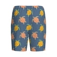 thumbnail image 2 of Lsque Cute Turtle Mens Sleep Pajama Shorts,Short Pajama Pants, Cotton Ultra-Soft Knit-3X-Large, 2 of 9