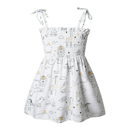 

QYZEU Snowflake Dress Girls Trim Fit Tights Girls Girls Clothes Dress Toddler Kids Baby Floral Fruit Animal Slip Dress Beach Girls Dress&Skirt