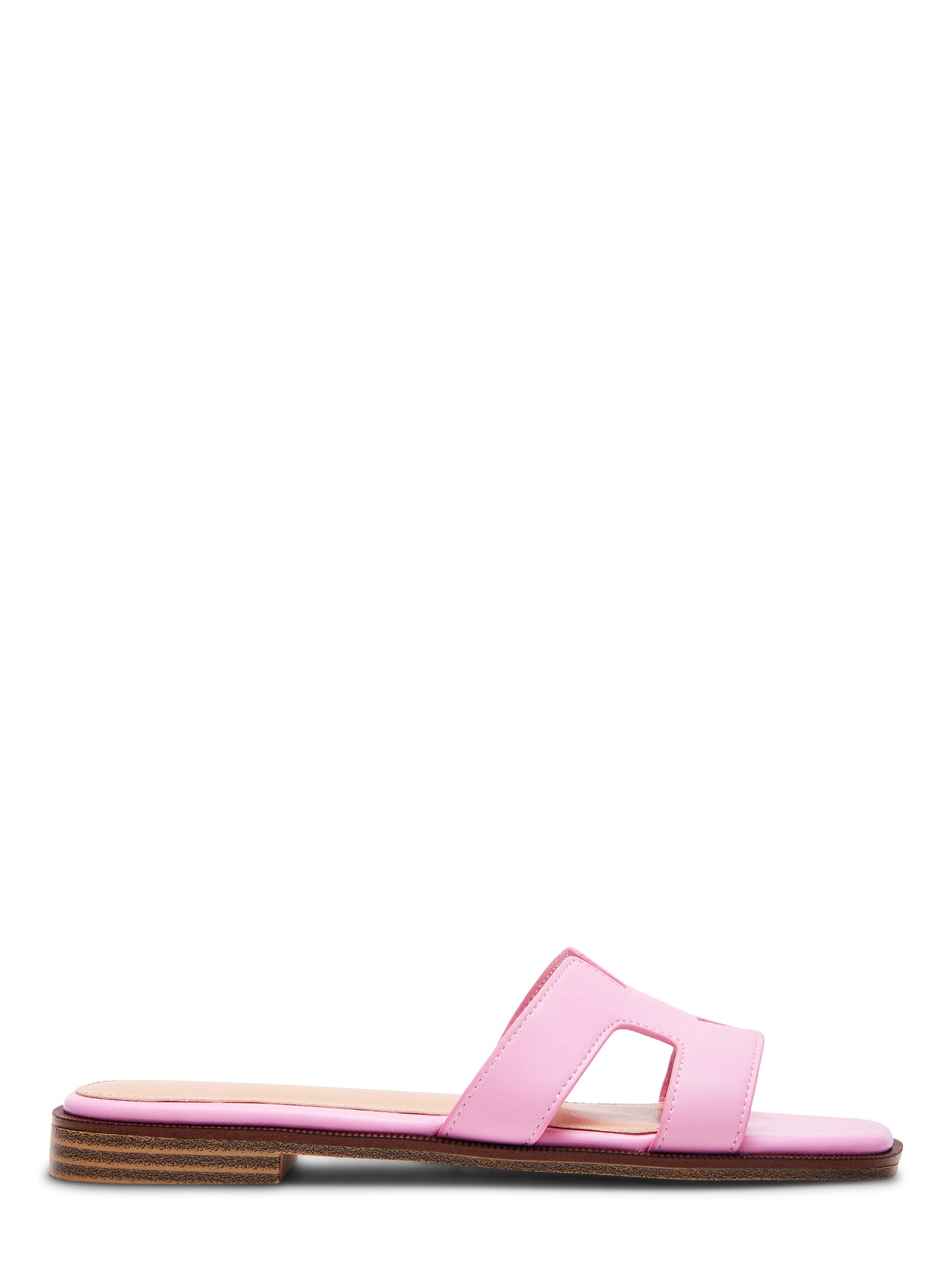 Madden Girl Women's Hailey Flat Slide Sandal