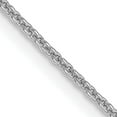 thumbnail image 3 of Primal Gold 14 Karat White Gold .9mm Cable Chain, 3 of 5