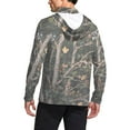 thumbnail image 4 of Sun Protection Tops,Fishing Shirts for Men with Hood & Face Mask Mens Camouflage Hoodie Sun Protection Long Sleeve Muscle Shirt Workout, 4 of 9
