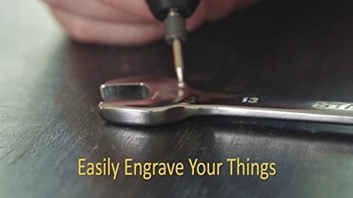 Evelots Best Quality Cordless Precision Engraver With Extra Tip Bit Tools 