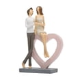thumbnail image 2 of Estatua de pareja Macarena escultura de amantes figura de pareja moderna de resina, 2 of 8