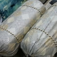 thumbnail image 4 of Natural Geo Gray/Ivory Gao Takiya Bolster Pillow (Set of 2), 4 of 4