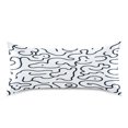 thumbnail image 3 of Art Black and White Pattern Satin Pillowcase 20''x30'' Double-Sided Print Soft Wrinkle Resistant, 3 of 9