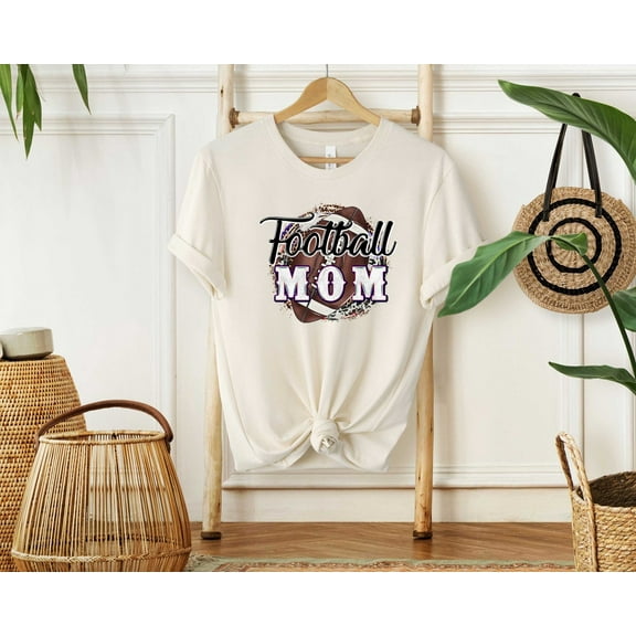 Sam Soft Football Mom Shirt For Mom For Mother's Day, Football Mom T Shirt For Women, Cute Football Mom Tshirt, Mothers Day Gift For Football Mom