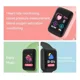 thumbnail image 5 of Smart Watch Macaron Color, Notificaciones, Bluetooth Color de la caja Negro Color de la correa Negro Color del bisel Negro, 5 of 8