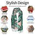 thumbnail image 6 of Shawl Wraps for Women - Summer Green Tree Oversized Fall Winter Fashion Blanket Scarf for Women, 6 of 6