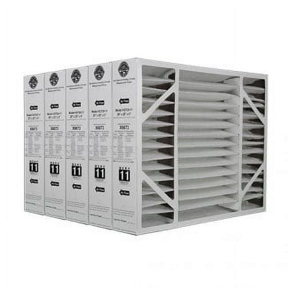 Lennox X6673 (5-Pack) - 20" x 25" x 5" Healthy Climate HCF20-11 Air Filter, MERV 11