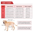 thumbnail image 4 of Dog clothes Pet cotton plaid vest Velcro thick warm dog clothes, 4 of 6
