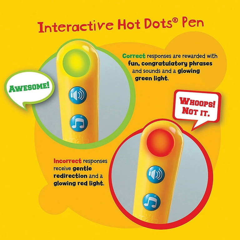 Hot Dots Talking Pen 6 Set Silver