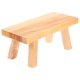 thumbnail image 1 of Creative Stool-shaped Desktop Decor Stool Sculpture Wooden Handcrafts Display Base, 1 of 4