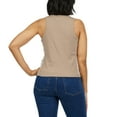 thumbnail image 5 of Women's WEAR by Erin Andrews Tan Colorado Rockies Tonal Tank Top, 5 of 5
