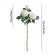 thumbnail image 3 of Rose Simulation Flower Living Room Soft Decoration Flower Arrangement Ornament Fake Floral Photography Prop, 3 of 6