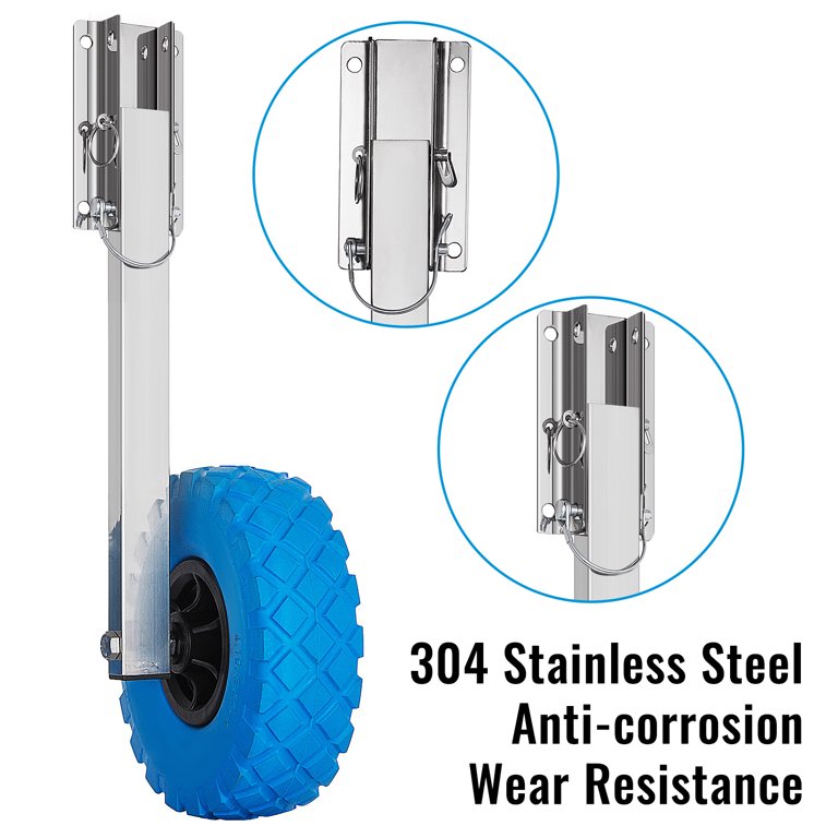 Rolling Boat Boat Launching Wheels, Stainless Steel Transom Launching ...