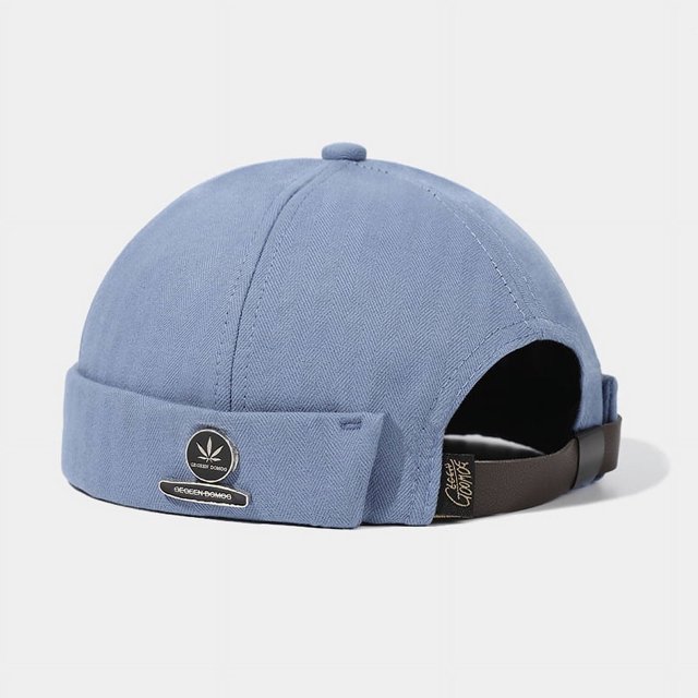 Gorra de piso estándar con diseño de hoja de arce creativa para hombres y mujeres, sin gorro, estilo hip hop, personalizada, de piel de melón para hombres y mujeres