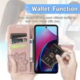 thumbnail image 5 of Compatible with Motorola Moto G Stylus 5G 2022 Wallet Case for Women, Leather Flip Folio with Kickstand Magnetic Card Holder Protective Case for Moto G Stylus 5G 2022 Butterfly Rose Gold SD, 5 of 13