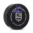 thumbnail image 1 of Adrian Kempe Signed Los Angeles Kings Official Game Puck, 1 of 2