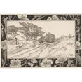 thumbnail image 3 of Willem Wenckebach 14x11 Black Modern Framed Museum Art Print Titled - Duin Landscape with Helmet Grass (In or Before 1893), 3 of 5