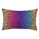 thumbnail image 1 of Balery Leopard Neon Rainbow Gradient Funda de Cojín Estampada, Regalos para Mujeres, Regalos de Amor para Ella, Regalos para Novia o Esposa, Funda de Almohada-14"x20", 1 of 6