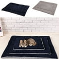 thumbnail image 5 of Apmemiss Clearance Small Dog Bed - Fluffy Dog Bed, Dog Bed for Small Size Dog, Puppy Bed Washable, Plush Dog Crate Pad, Soft Pet Bed, Warm Doggy Kennel Mat, Waterproof and Anti-Slip Bottom, L, 5 of 5