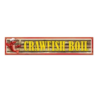 183 Piece Crawfish Boil Party Supplies Set for 24 Guests, Plates, Napkins, Cutlery, Cups, Treat Bags, Tablecloths, Banner